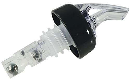 Wine-By-The-Glass 5 Ounce Portion Spouts With Clear Top - Pack Of 12 #TOP3