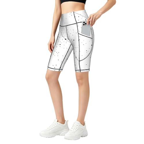 Short de yoga pour femme avec poches pour le studio et le running