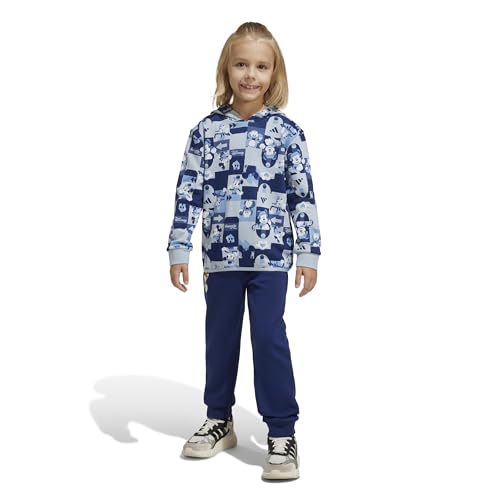 adidas girls Disney Mickey Mouse Jogger Set