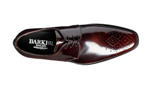 Image of BARKER Darlington Men's Handmade Leather Derby Oxford Dress Shoes - Timeless Elegance & Superior Craftsmanship for Formal & Business Wear