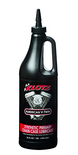 Klotz American V-Twin Synthetic Primary Chain Case Motorcycl...