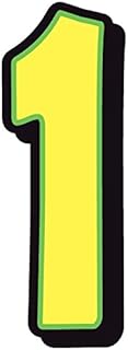 Flywheel Giant Magnetic Numbers (1, Yellow)
