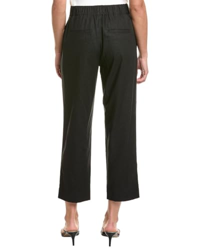 Vince Mid-Rise Tapered Linen-Blend Pull-On Pant2