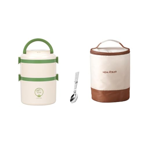 Scatola portapranzo in acciaio antiruggine 304 con guarnizione in silicone a prova di perdite, per lavoro, picnic, portapranzo a prova di perdite, per adulti