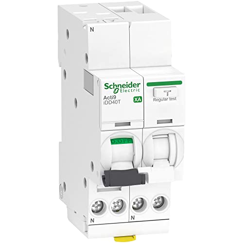 Disjoncteur différentiel 10A 300mA Schneider Acti9 iDD40T XA connexion rapide