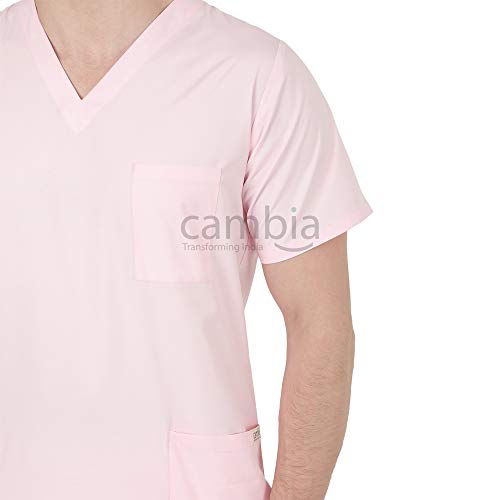 Image of Cambia Scrub Suits for Doctors Men /OT Dress Unisex (L, Pink)