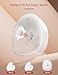 NCVI Wearable Breast Pump Hands Free, Portable Electric Breastfeeding Pump with 1500mAh Battery, Quiet Operation, Smart LED Display, 4 Modes & 9 Levels, 19/21/24mm Flanges, 2 Pack, White