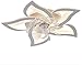 Ventilatore da soffitto silenzioso con luce, ventilatore da soffitto a LED dimmerabile da con telecomando e plafoniera APP per illuminazione interna del soggiorno della camera da letto