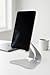 Thought Out Stabile PRO Pivoting iPad Stand - Made in USA - Compatible with Apple iPad (Silver)