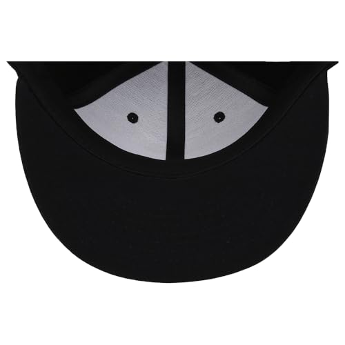 Image of Lids Blank Premium Full Court w /Colored Under Visor Fitted Cap