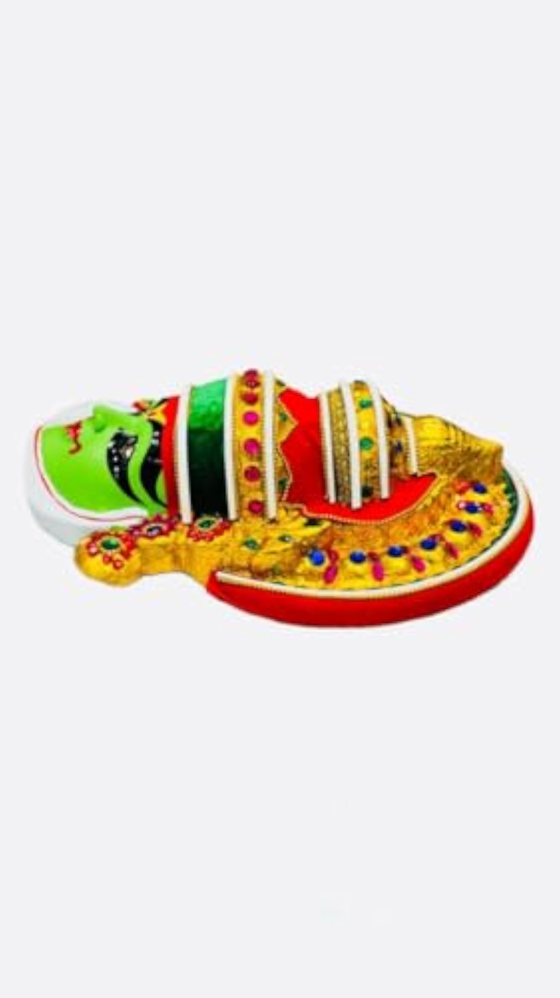 Kathakali Face Wall Decor, Medium Size