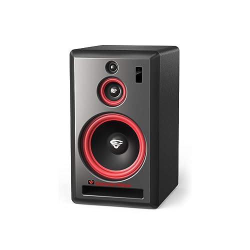 CERWIN-VEGA! VEGA10SB-HUB 10 inch 90 Watts 3-Way Studio Monitor Full Range Active Powered Black Single
