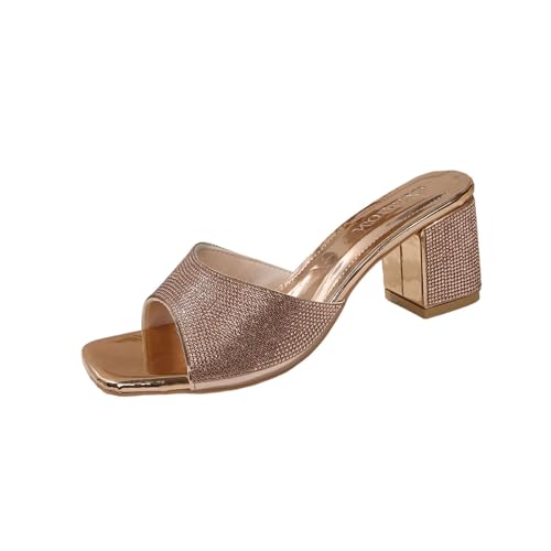 Sandales talons hauts confortables pour pieds larges en taille 39.5