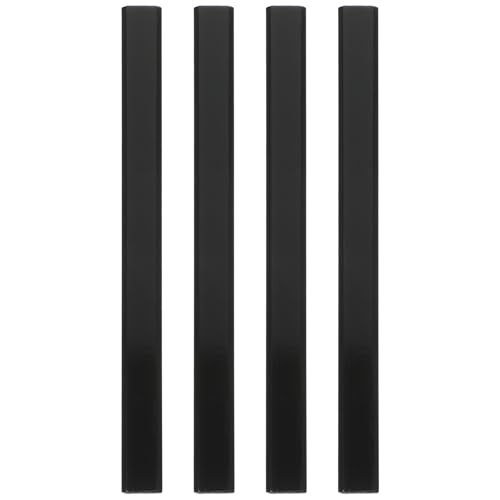 4 lápices carpinteros negros HB QUMIIRITY miniatura 1