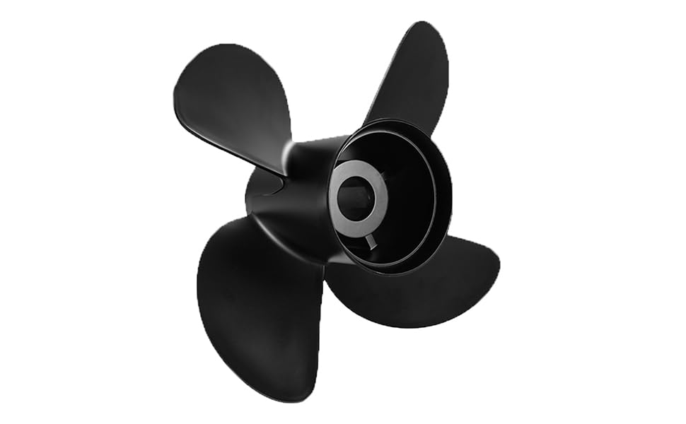 Image of VIF Boat Propeller Compatible with Mercury Mercruiser Alpha One /Bravo One Outboard Motors 135HP 150HP 175HP 200HP 225HP 250HP 300HP, 2&4-Stroke, Aluminum Propellers,15 Spline Tooth, Rh