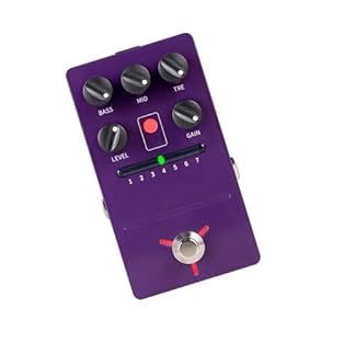 Compact and portable, this guitar effects pedal is designed specifically for guitarists. With great performance and great sound, this effects pedal can be a great companion to your guitar. This durable and reliable professional effects pedal is ideal...