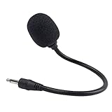 Musical instrument microphone-- vocal pickup, good audio , omnidirectional condenser microphone. Voice amplifier portable microphone-- suitable for use on stage, houses of worship, presenters, lecturers and other applications requiring minimum microp...