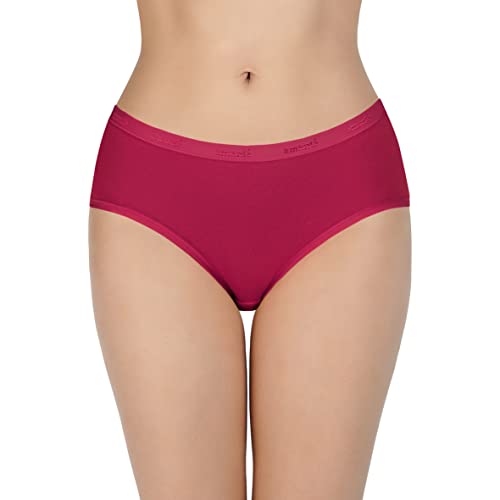 Image of Amante Solid Cotton Low Rise Hipster Panty Pack(Pack of 3)
