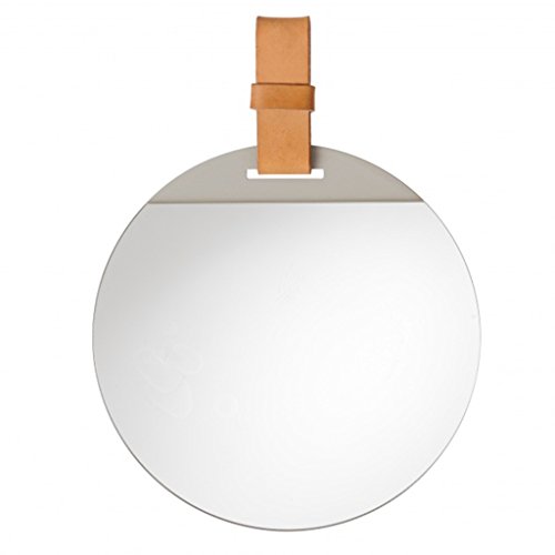 Miroir de salle de bains suspendu pour une toilette lumineuse