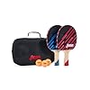 Penn 30 competition ping pong paddles choose single table tennis paddle or deluxe 2 or 4 player kit with balls and storage case  urban country home decor