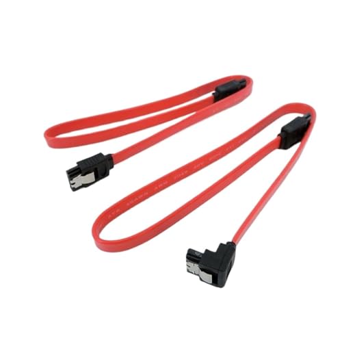 Cable SATA 3.0 para Disco Duro SSD HDD 40cm Rojo miniatura 7