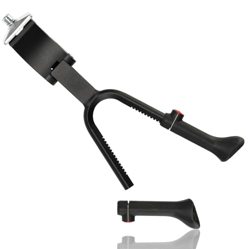 Support double pour vélo 24-26 pouces béquille noire robuste