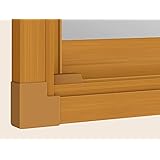 ふかし枠 出幅：40mm 4方枠 カーテンレール対応：あり W：1,501～2,000mm × H：601～1,000mm 製品色：ライトウッドG(L) インプラス 内窓 オプション LIXIL リクシル TOSTEM トステム ※受注生産品