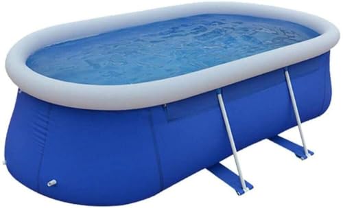 GeRRiT Piscinas inflables para adultos, piscinas infantiles inflables para jardín al aire libre, 122 x 78 x 31 pulgadas