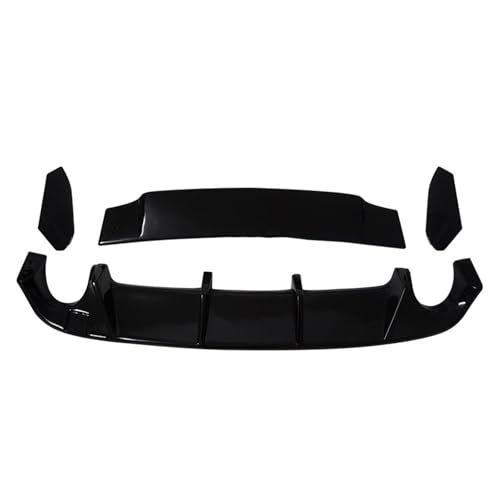 Diffuseur arrière pour VW Golf 6 GTI 08-13 noir brillant lèvre spoiler
