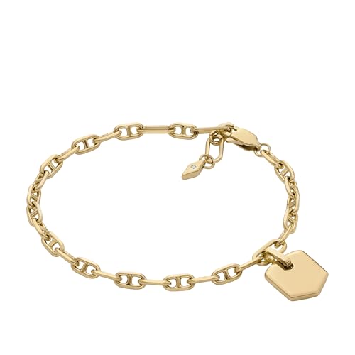 Image of Fossil Women's Stainless Steel Chain Bracelet