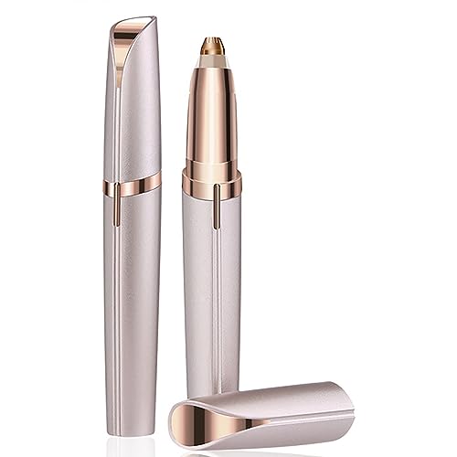 Depiladoras, Personal Care Appliances Depiladora Facial Mujer, Eléctrica Depiladora Cejas Portátil, 2 en 1 Rasuradora Mujer USB Recargable, Luz LED Cabezal de Afeitadora Sin Dolor para Cara Nariz...