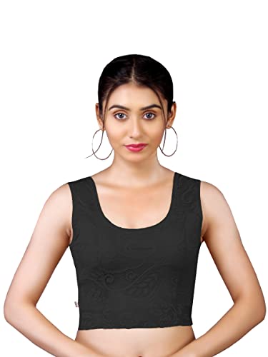 Image of Abhi Women's Readymade Stretchable Cotton Blouse | Designer Net