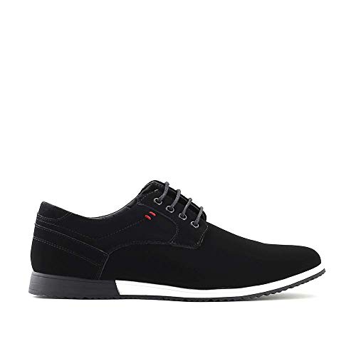 MaxMady Zapatos Casual Sport Hombre con Punta Redonda Cordones