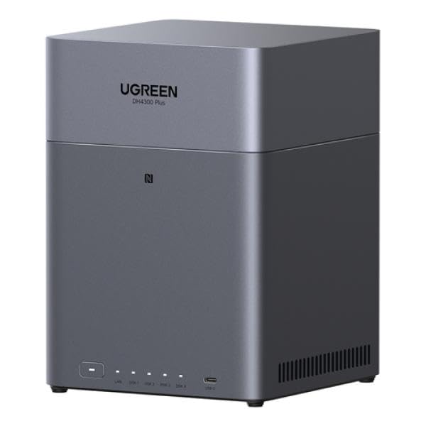 Server Nas - Ugreen - Dh4300 Plus - 4 Alloggiamenti - 8 gb