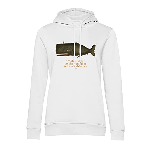 Sweat à capuche Whale humour biologie, l'idée cadeau idéale pour un scientifique
