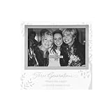 Ganz ER72881 Three Generations Family Tree Love Memories 7 x 6.75 Inch Durable Glass Collectible Tabletop Picture Frame, Holds 4 x 6 inch Photo