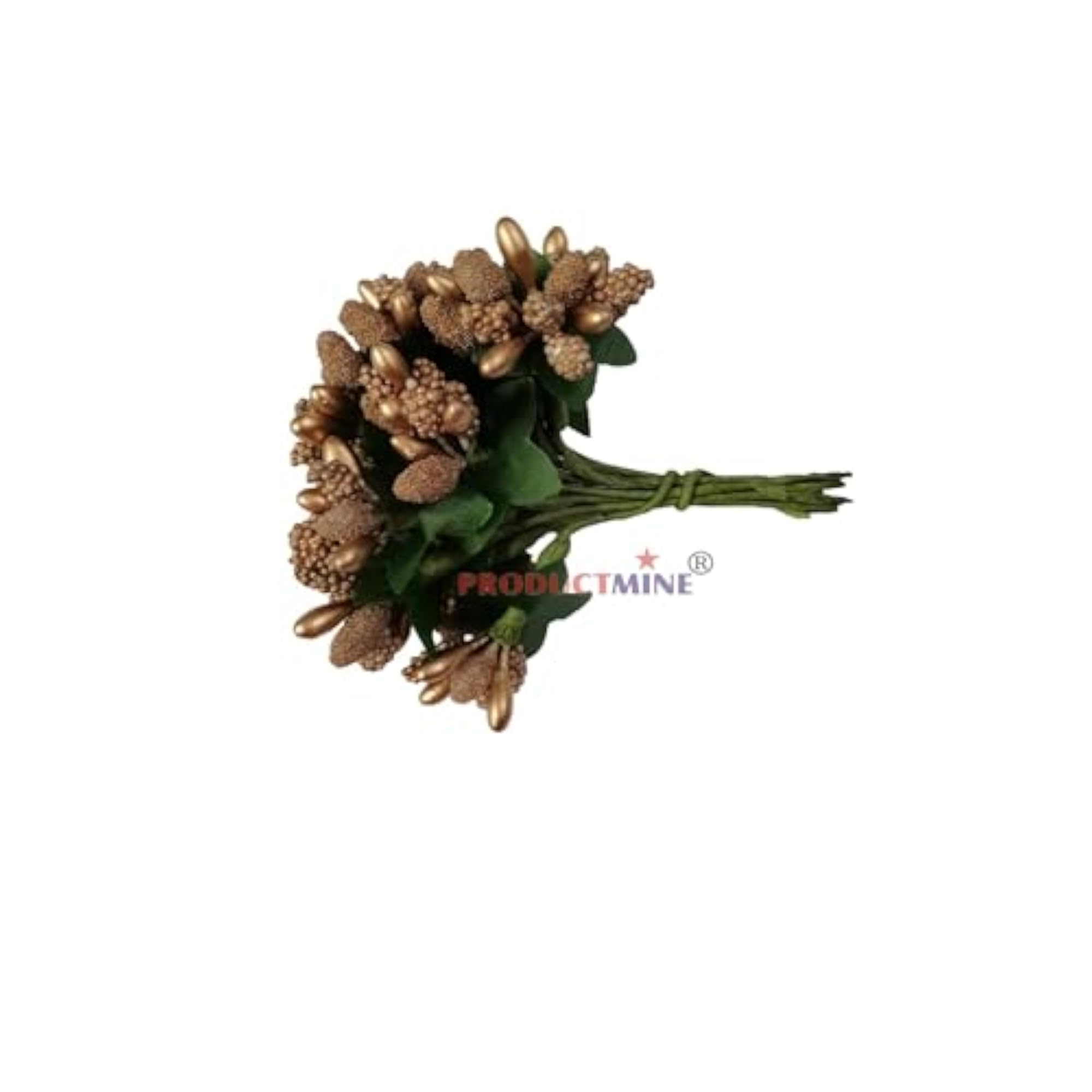 Decorative Artificial Golden Pollen Flowers for Craft