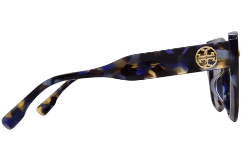 Tory Burch Sunglasses TY 7198 U 195787 Blue Tortoise Dark Grey3