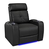 Valencia Verona Home Theater Seating | Premium Top Grain Italian 9000 Leather,...