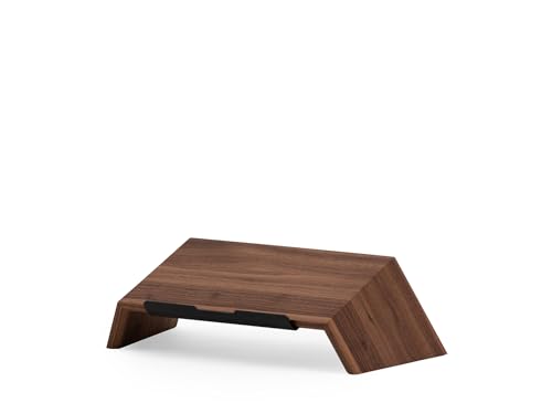 Soporte para portátil de madera nogal Oakywood 50x25x15 cm miniatura 2