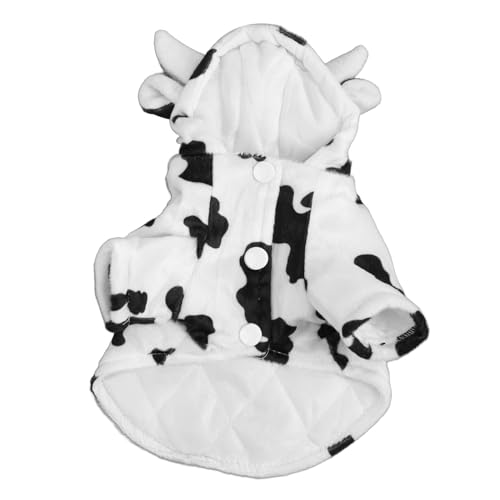 Chaqueta Sudadera para Perros Diseño Vaca Invierno S