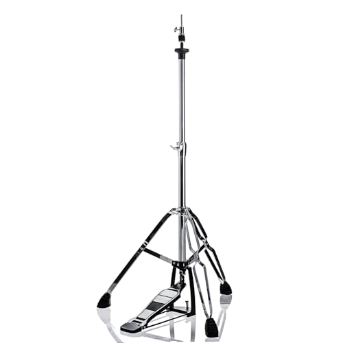 Vaisoeny Hi Hat Stand, Stainless 3-Leg High Hat Stand (1' Pipe Diameter)