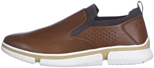 Hush Puppies Men's Bennet PT Slipon Sneaker, Cognac Leather, 9 W US | Image 7