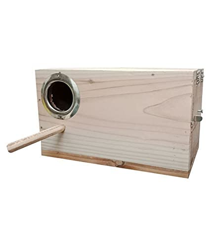 Taiyo Pluss Discovery® African Breeding Box, Size: (25x15 cm), Natural Wooden Breeding Box, Suitable for African Lovebirds, Right Side Opening (B09PVHWXD2) Amazon Price History, Amazon Price Tracker