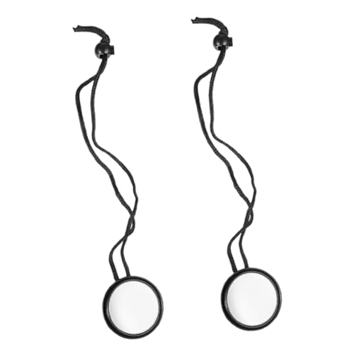 CORHAD 2 Pack Diving Rearview Mirrors 360° Adjustable Snorkeling Scuba Diving Gear with Lanyard