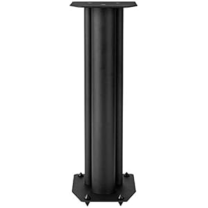 Dayton audio ssmb24 24 speaker stand pair square steel base  urban country home decor