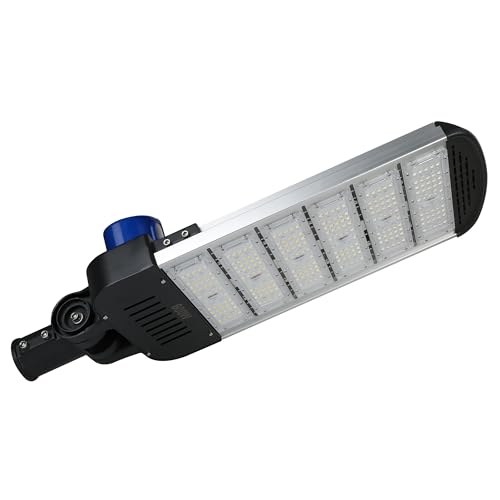 Gopretty 600W LED Parking Lot Lights, 60000LM 6000K with Dust to Dawn Photocell Sensor Slip Fitter, Outdoor Commercial Area Lighting Street Flood Security Light for Shop Yard Roadways