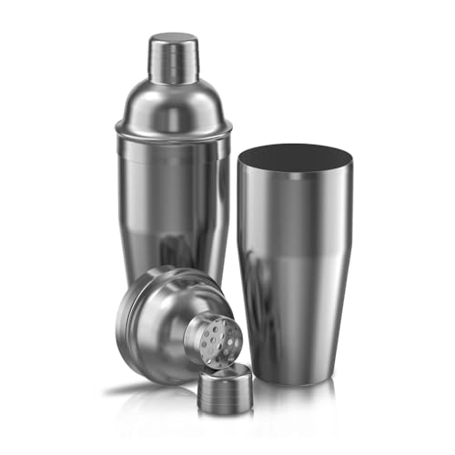 اماتير شيكر كوكتيل 24 اونصة، خلاط مارتيني من الستانلس ستيل ب...