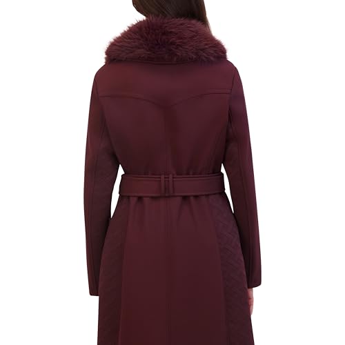 Kenneth Cole Women's Soft Shell Rain Coat with Exposed Zip Detail4