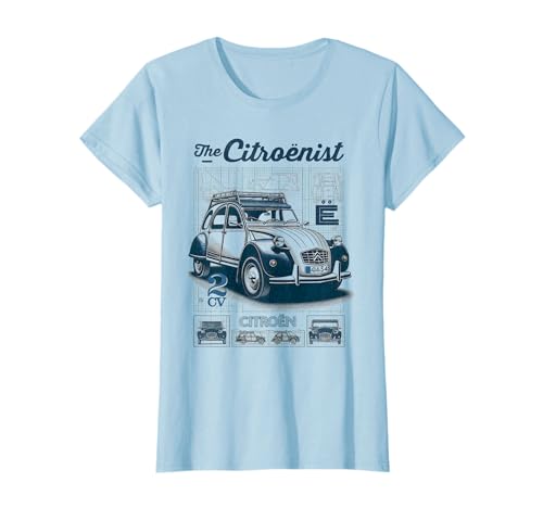 Citroën Le Citroën 2CV Dessins Techniques T-Shirt